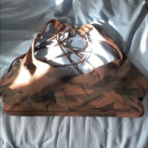 Free to get wild lulu sports bra